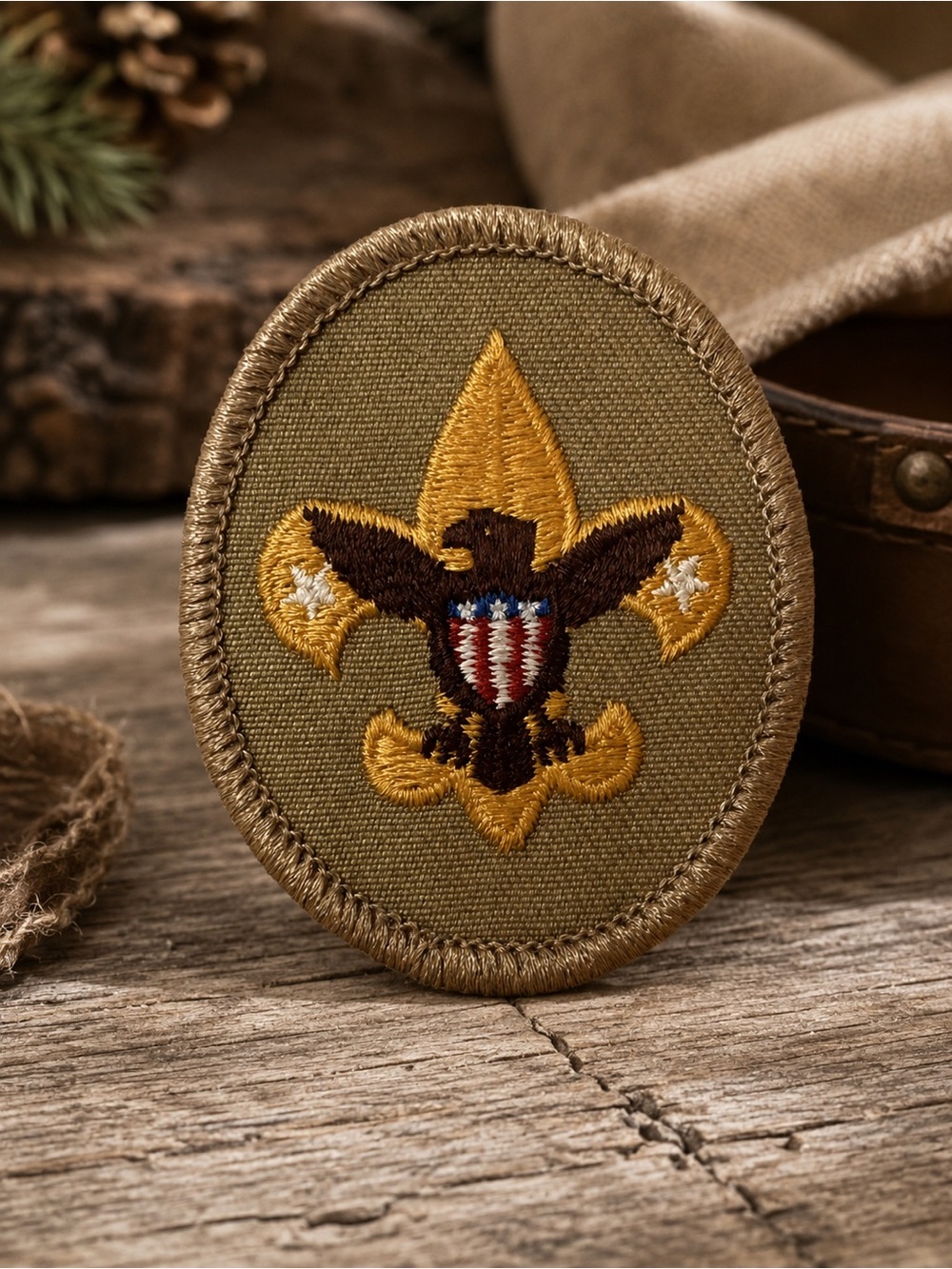 Boy Scouts‎ Of America Tenderfoot Rank Award
Patch Eagle